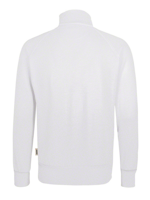 Herren College Sweatjacke Weiss